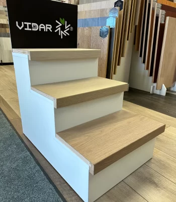 Vidar Design Engineered Hardwood Stairs (Both Side Open Return)