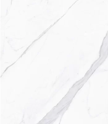 Calacatta Polished White 12-in x 24-in Porcelain Tile