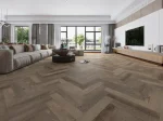 Biyork Nouveau 7 Bespoke Herringbone Lake Promenade Engineered Hardwood - Image 2