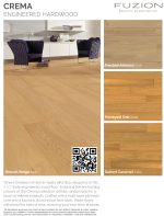 Honeyed Oak | Crema Collection | Engineered Hardwood | Fuzion Flooring - Image 3