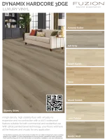 Almond Butter | Dynamix HardCore 3DGE | Fuzion Luxury Vinyl Flooring - Image 3