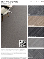 Overcast | Elmvale | Fuzion Carpet Tile - Image 3