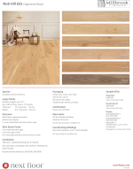 Nob Hill Tan Oak Engineered Hardwood Next Floor - Image 3