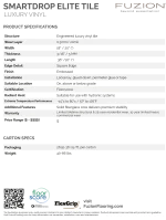 Quarry | SmartDrop Elite Tile | Fuzion Luxury Vinyl Flooring - Image 4