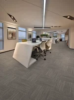 Smooth Sand | Canmore | Fuzion Carpet Tile - Image 2