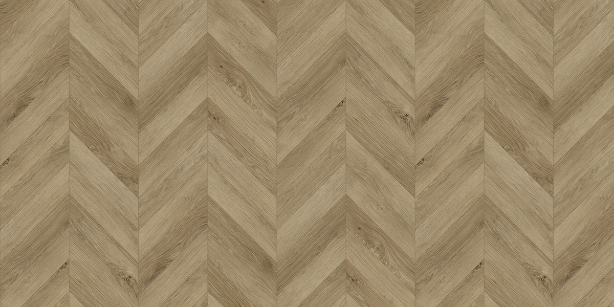 True Natural Twelve Oak SureWood Chevron Luxury Vinyl Flooring