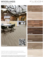 Gray Jay | Woodlands | Fuzion Luxury Vinyl Flooring - Image 3