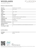 Gray Jay | Woodlands | Fuzion Luxury Vinyl Flooring - Image 4