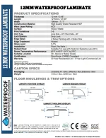 Ontario NAF 12mm Waterproof Laminate - Image 3